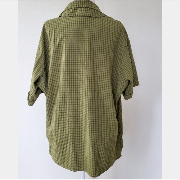 Mountain Hardware Mens Button Up Short Sleeve Top - Picture 2 of 3
